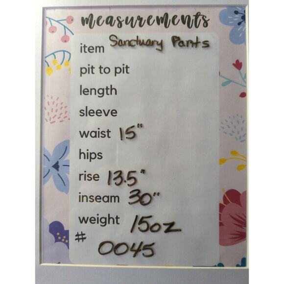 Evereve Sanctuary Pants Woman's‎ Medium Black Wide Leg Split Hem NEW CP0860BE4 - Picture 12 of 13